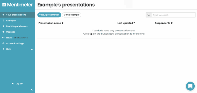 How to create a presentation?