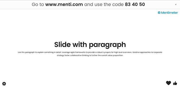 beginners guides and advanced instructions mentimeter post presentation survey questions